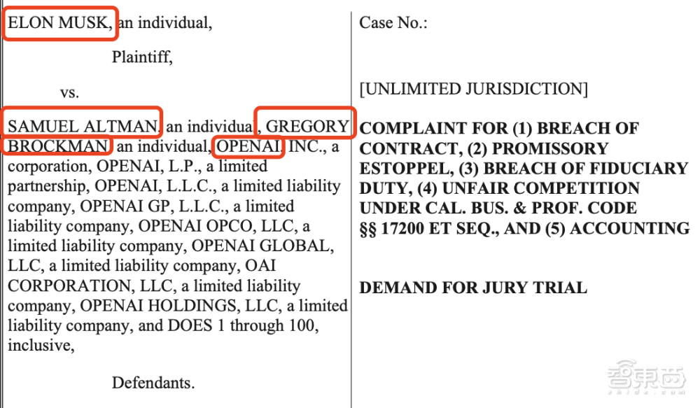 突发！马斯克状告OpenAI，称自己被骗惨了，要求赔钱、开源