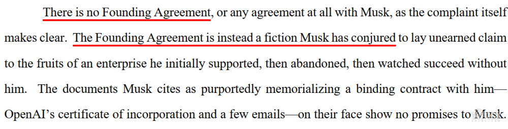 OpenAI首发律师函！谴责马斯克捏造事实，纯粹是“酸葡萄”心理