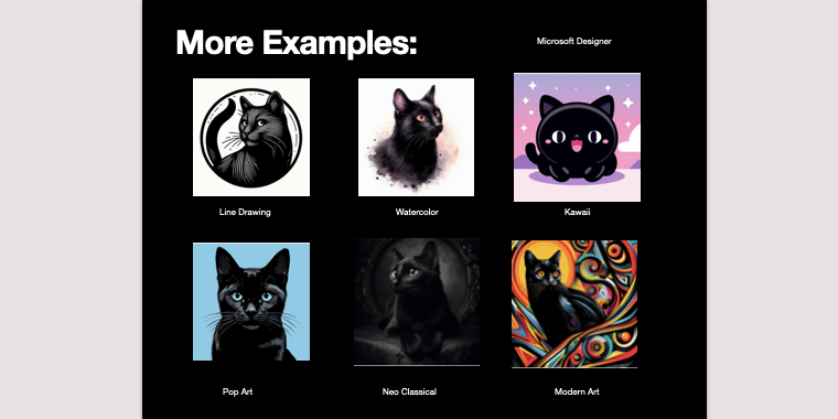 image of various art style one can use use in text to image generation