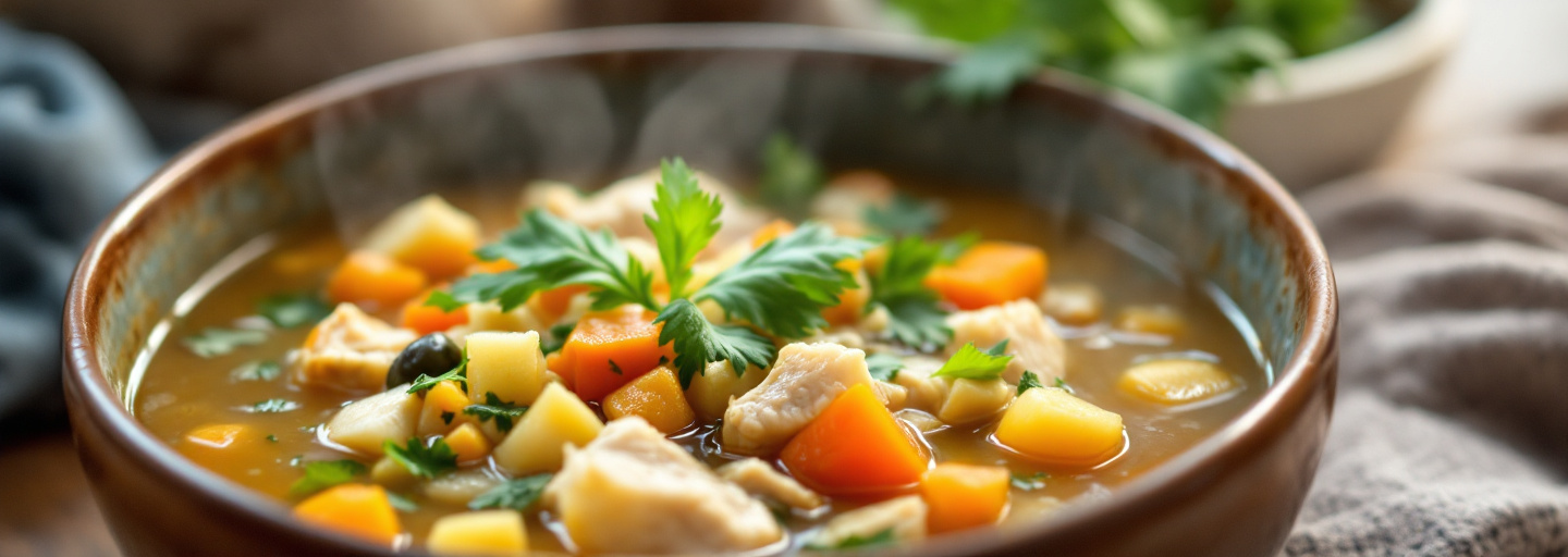 Paleo chicken and vegetable soup