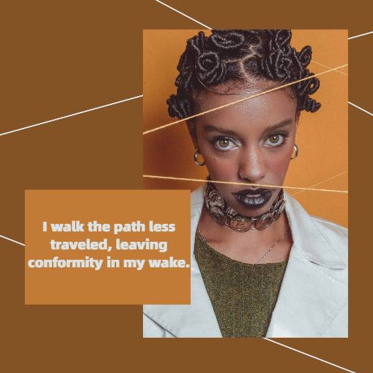 Brown And Cool Birthday Greeting Instagram Post Template